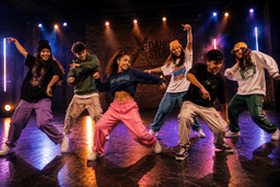Gençlerin hip-hop dans çalışması